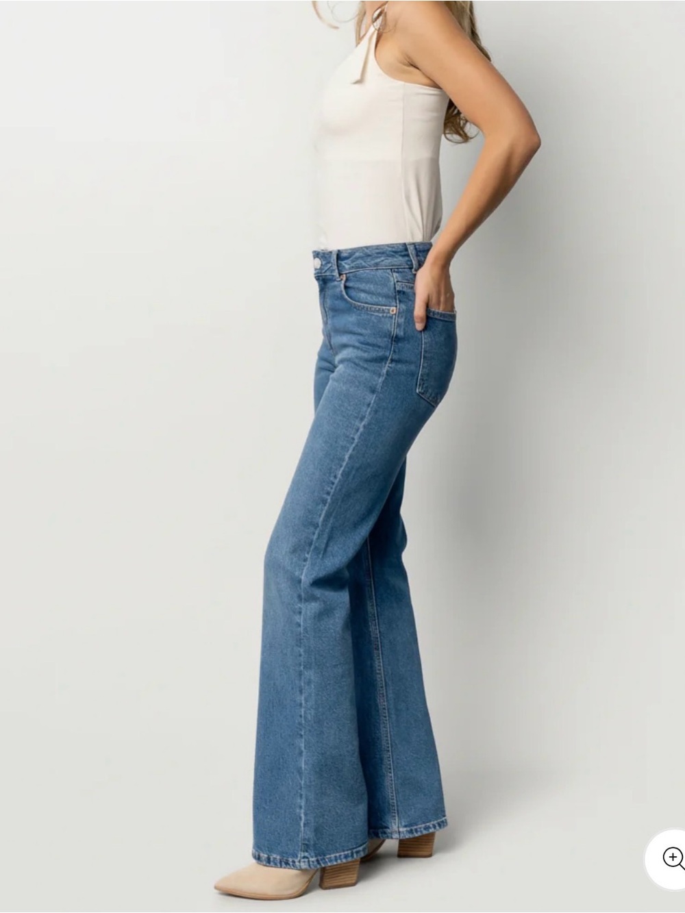 Michel High Rise Bootcut Jeans - Picture 3 of 4